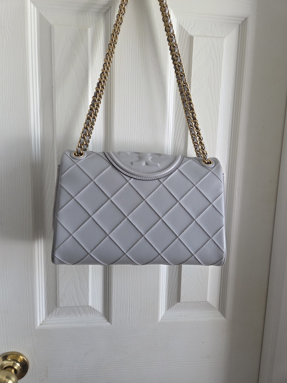Tory Burch Quilted Flemming Convertable Shoulder Bag EUC - Picture 2 of 8
